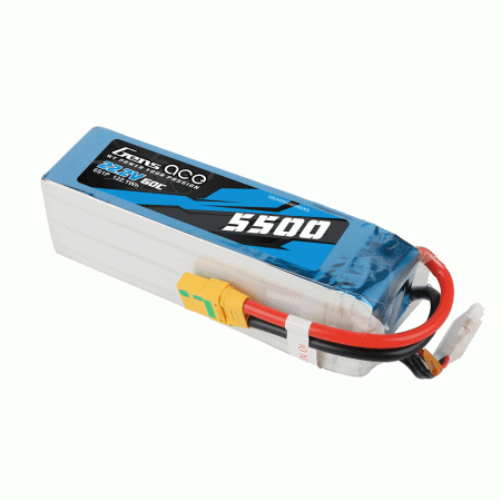 GENS ACE 22.2V 5500MAH 60C 6S XT90-S