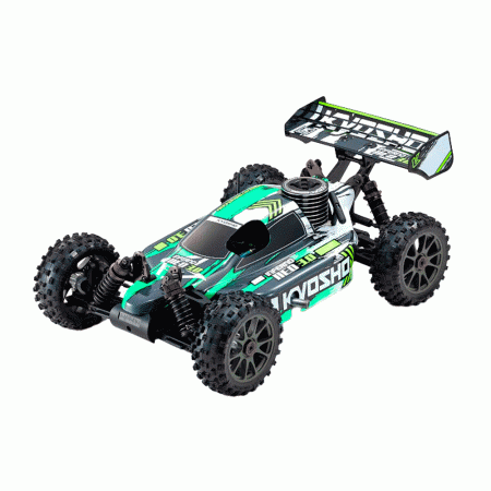 CARRO KYOSHO 1/8 INFERNO NEO 3.0 .21 RTR 4WD BUGGY GREEN 33012T4