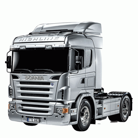 SEMI-TRUCK TAMIYA 1/14 RC SCANIA R470 SILVER EDITION 56364