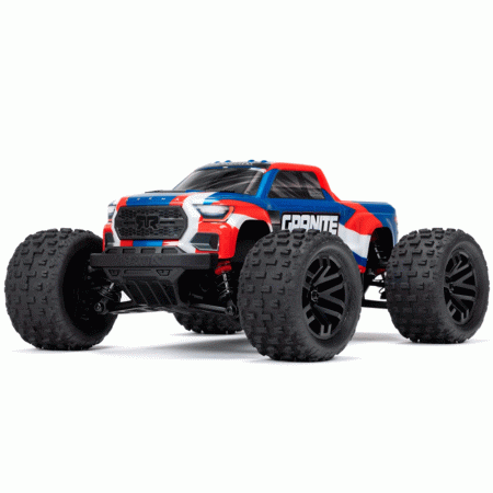 CARRO ARRMA 1/18 GRANITE GROM MEGA 380 4WD RTR BLUE ARA2102T1