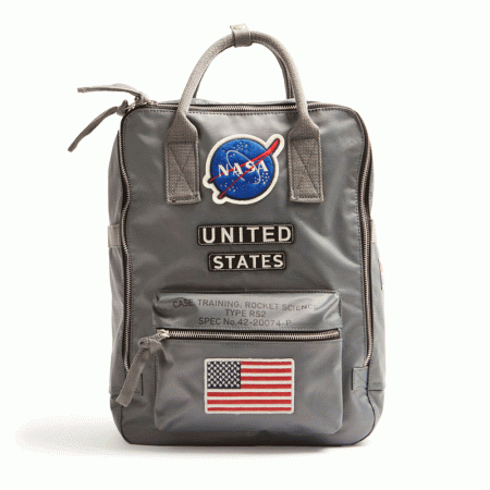 RED CANOE BRANDS BAG NASA BACKPACK U-BAG-NASABP-GY