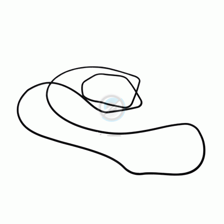 DJI PART MATRICE 30/300/350 LOWER SHELL HEAT SINK SEALING RUBBER RING