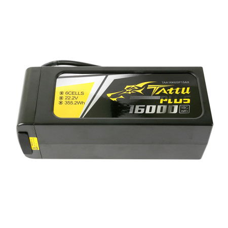 GENS ACE TATTU 22.2V 16000MAH 15C 6S AS150+XT150 PLUG TATTU PLUS