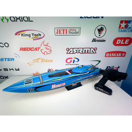 LANCHA HIMOTO 1/6 CROSSWINDS BLX RACING BLUE HI1125R (OUTLET)