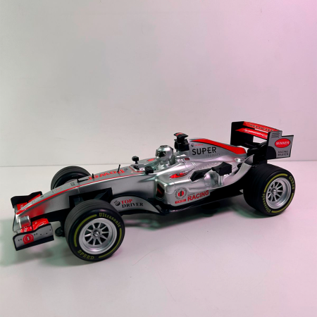 CARRO 1/12 JIAYUE FORMULA 1 POWER SUPER VELOCITY SILVER FA89 S230371