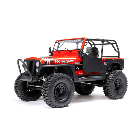 CARRO AXIAL 1/10 SCX10 III JEEP CJ-7 4WD RTR BRUSHED RED AXI03008T1