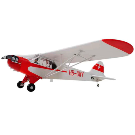 AVIAO FMS PIPER J-3 CUB V4 1400MM V2 PNP FMS106PF-REFV2 (DISCONTINUED)