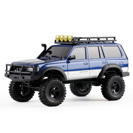 CARRO FMS 1/18 FCX18 LC80 TOYOTA CRUISER 80 RTR BLUE FMS11831RTRBUV2