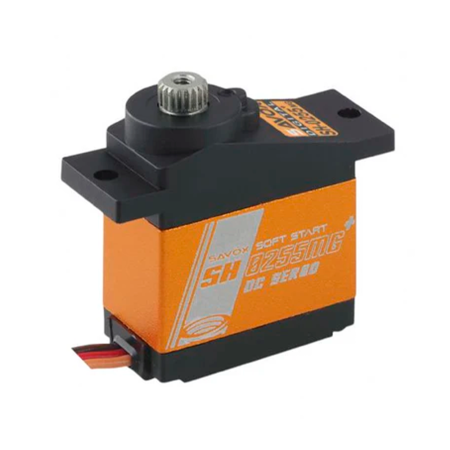 SAVOX SERVO SH-0255MG PLUS MICRO W/SOFT START 6V 3.9KG