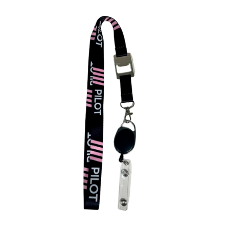KEYCHAIN LANYARD PILOT IIII (PINK)