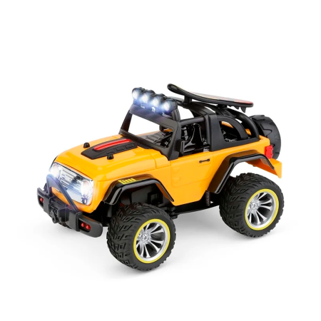 CARRO WLTOYS 1/32 MINI EXTREME CHARGE RUNNING 2WD YELLOW 322221