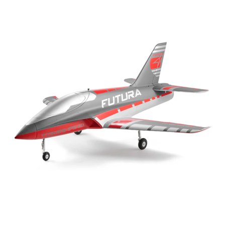AVIAO FMS FUTURA EDF JET 64MM PNP RED FMS142PRD