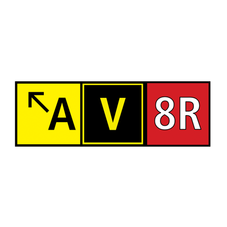 STICKER/ADESIVO AV8R