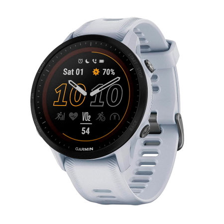 RELOGIO SMARTWATCH GARMIN FORERUNNER 955 SOLAR 010-02638-01 WHITE