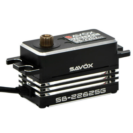 SAVOX SERVO SB-2262SG LOW PROFILE STEEL 8.4V 32KG 0.065S