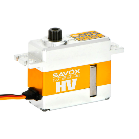 SAVOX SERVO SV-1260MG MINI DIGITAL HV ALUMINUM 7.4V 12KG 0.055S