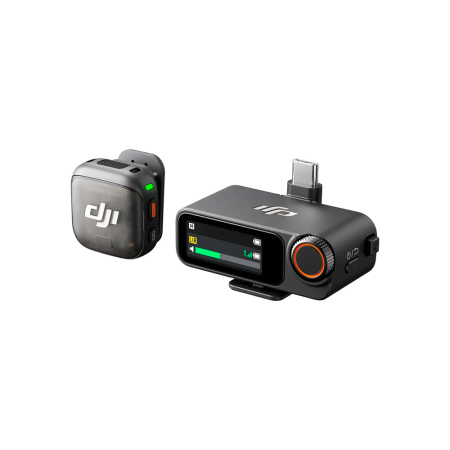 MICROFONE DIGITAL WIRELESS DJI MIC 3 (1 TX + 1 RX)