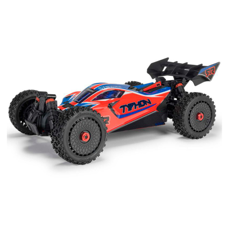 CARRO ARRMA 1/8 TYPHON MEGA 665 4WD BUGGY RED ARA4206V4T3