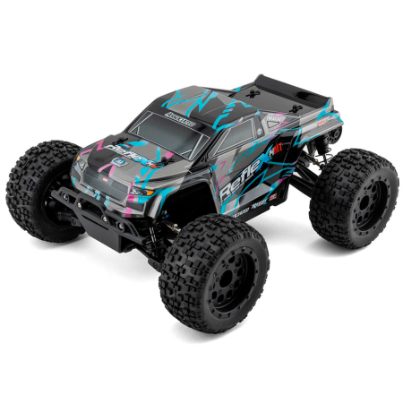 CARRO ASSOCIATED 1/24 REFLEX 14MT 4WD MONSTER BLACK/SILVER ASC20190
