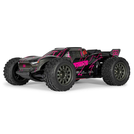 CARRO ARRMA 1/10 VORTEKS 223S DSC 2WD BLX STADIUM PINK ARA3505T3