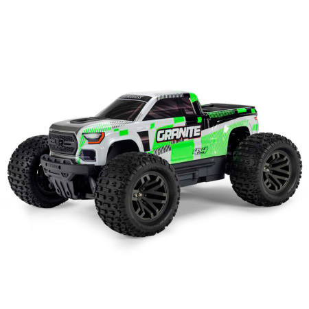 CARRO ARRMA 1/10 GRANITE MEGA 665 4WD MONSTER GREEN ARA4202V4T1