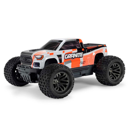 CARRO ARRMA 1/10 GRANITE MEGA 665 4WD MONSTER ORANGE ARA4202V4T3