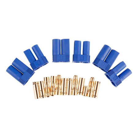 CONECTOR GENS ACE EC5 MALE/FEMALE PLUG SET (3) GEAEC53