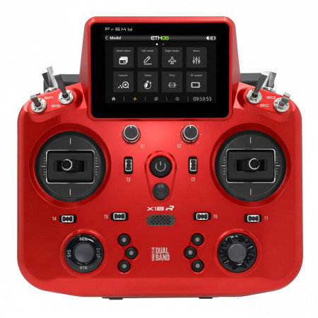RADIO FRSKY 24CH TANDEM X18R RUBY RED FCC/MODE2