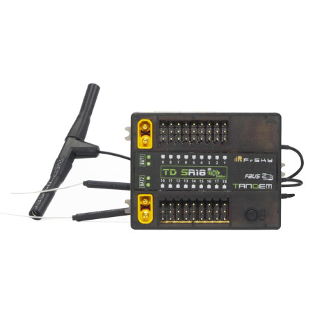 RECEPTOR FRSKY 18CH TD SR18 TANDEM DUAL-BAND 900MHZ