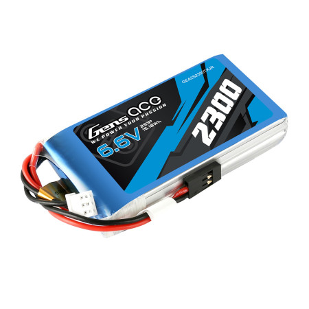 GENS ACE 6.6V 2300MAH 2S TX LIFE JR-3P