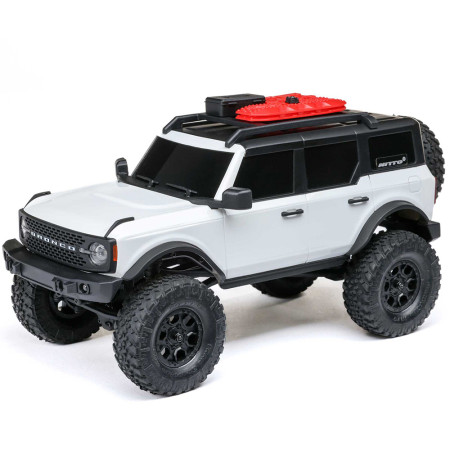 CARRO AXIAL 1/24 SCX24 FORD BRONCO 4WD RTR CRAWLER WHITE AXI00006V2T4