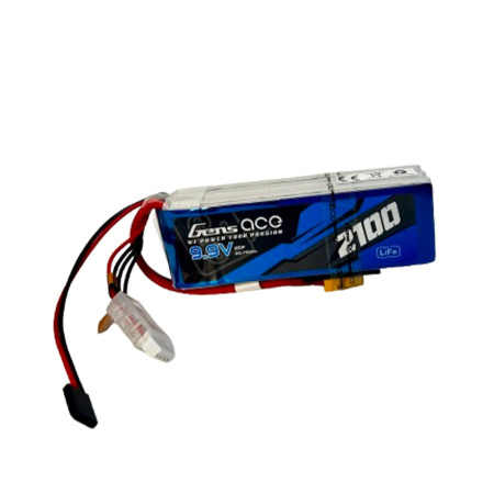 GENS ACE 9.9V 2100MAH 20C LIFE FUTABA/XT60 B-20C-2100-9.9V-3S1P