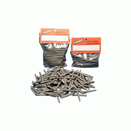 DOBRADICAS PONTO 1/8 ROBART 100PC 311B