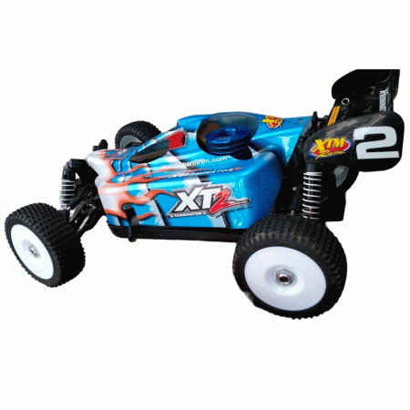 CARRO XT2 RC 1/8 NITRO BUGGY 145624 (SO CARRINHO/SEM CAIXA,ACC)