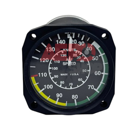 UMA INSTRUMENTS AIRSPEED 20-140MPH / 20-120KTS 16-310-141D