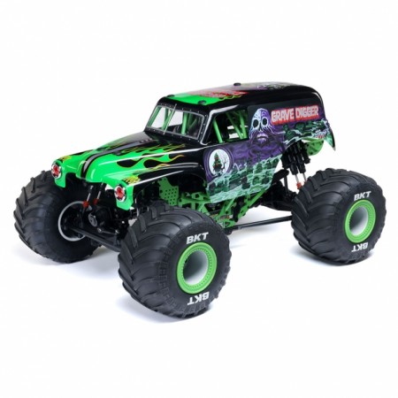 CARRO LOSI 1/8 LMT 2.0 4WD GRAVE DIGGER GREEN LOS04028T1