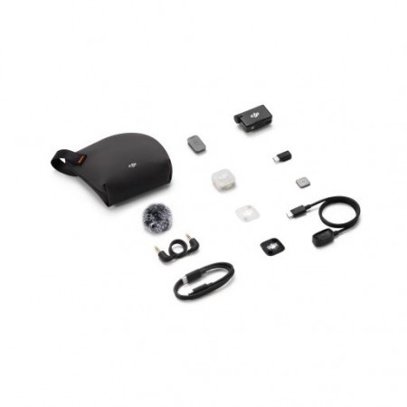MICROFONE WIRELESS DJI MIC MINI 2S (1 TX + 1 RX)