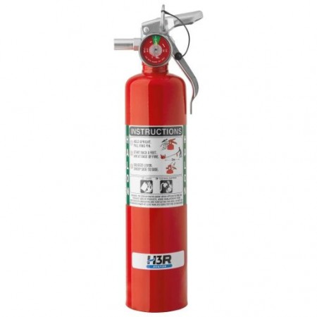 H3R AVIATION C352TS 2.5LB HALON 1211 FIRE EXTINGUISHER (FAA FORM 8130)*