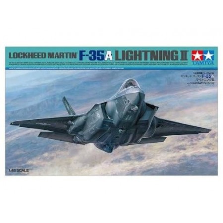 PLASTIC MODEL TAMIYA 1:48 F-35A LOCKHEED MARTIN 61124